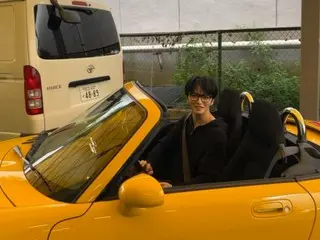 A cute yellow sports car that you'll want to sit next to JAEJUNG revealed... "Very lovely car" (with video)