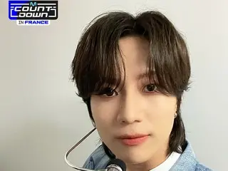 "SHINee" TAEMIN appeared at "M COUNTDOWN IN FRANCE" held in Paris on the 15th (local time) (video included)
