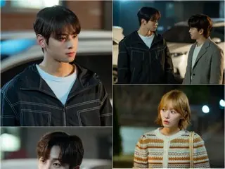 "ASTRO" Cha EUN WOO grabs Kim MinSeok's chest and fights nervously...stills of "Wonderful Days" released