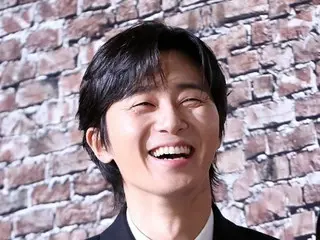 [Photo] Actor Park Seo Jun attends the production presentation of "Gyeongseong Creature"... Refreshing smile