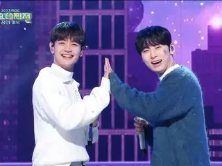 "SHINee" Minho and Hwang Minhyun open "MBCGayo Daejejeon" on MC special stage