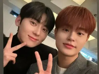 Hwang Min-hyun releases a two-shot with Lee Dae Hwi (AB6IX)... “You’re a wonderful adult now.”