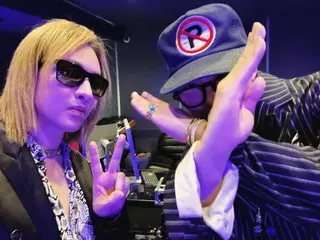YOSHIKI releases a two-shot with “BIGBANG” G-DRAGON… After all, the two are recording together!