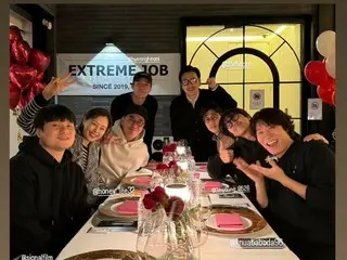 From actors Ryu Seung Ryong to Kong Myung to Lee Hani, they still meet five years after the release of the movie "Extreme Job"