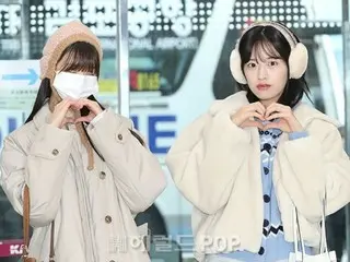 [Airport photo] "IVE" departs from Japan...Cute winter girls