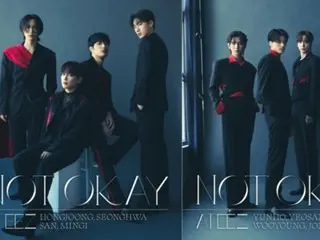 "ATEEZ" releases unit concept photo for 3rd Japanese single "NOT OKAY"... Extreme moods