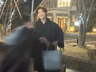 Actor Lee Jung Seok traveled to Japan New Post (with video)