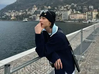 "Stray Kids" Hyunjin releases off-shots in Italy...Dazzling visuals