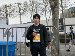 Im Siwan participated in the Seoul Marathon 10km course today (17th)...Complete in 45 minutes (with video)