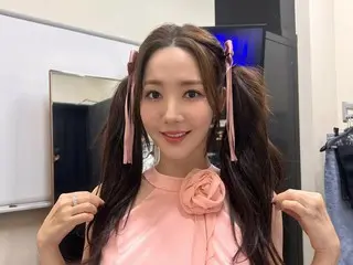 Actress Park Min Young, cute twin tails like an idol...Photos from her fan meeting in Japan revealed