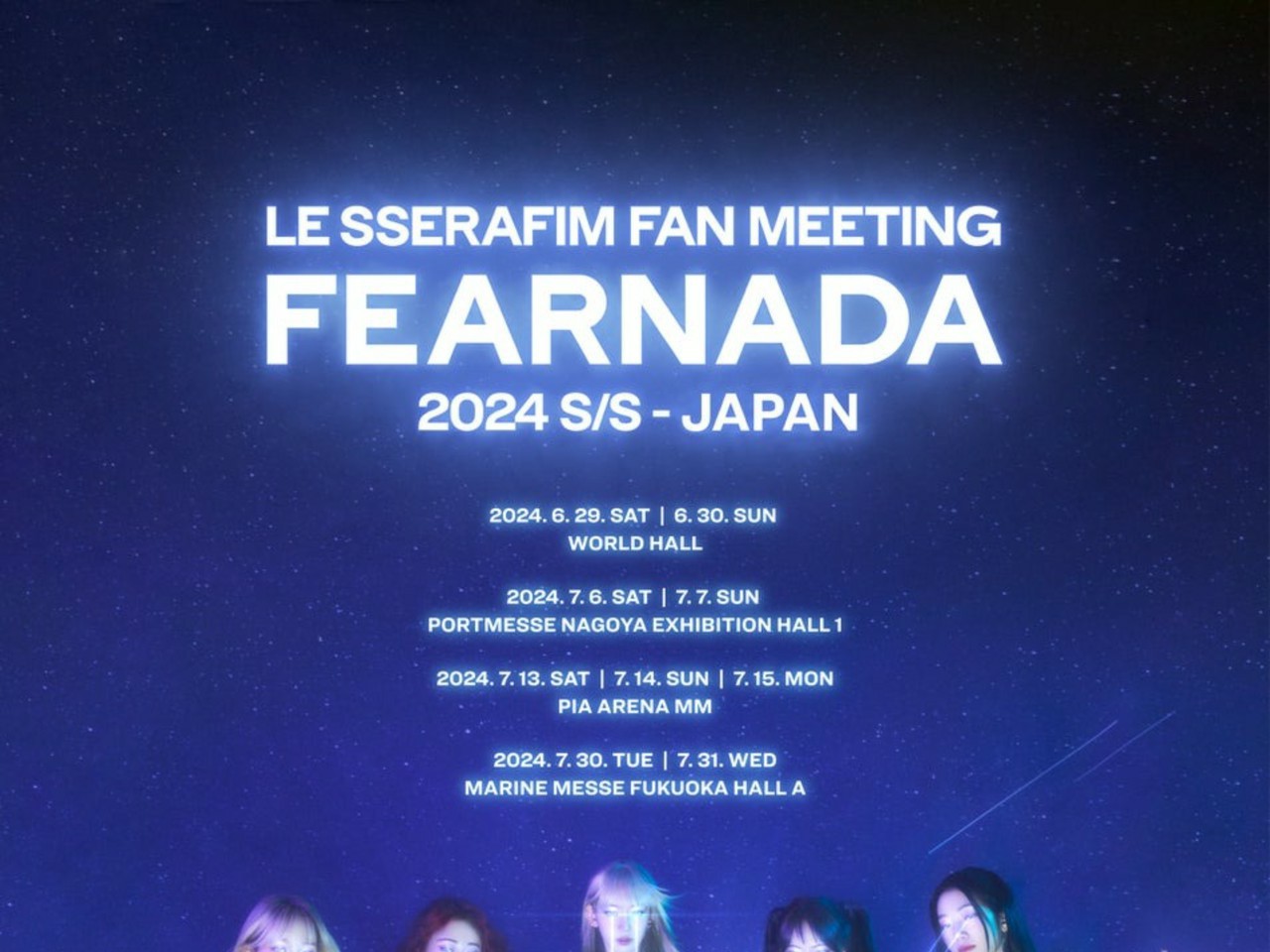 LE SSERAFIM FAN MEETING FEARNADA 2023