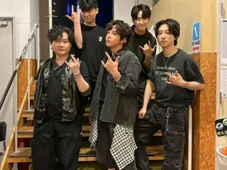 Jang Keun Suk's band "CHIMIRO" greets fans after their performance in Sendai... Maximum satisfaction with charismatic poses
