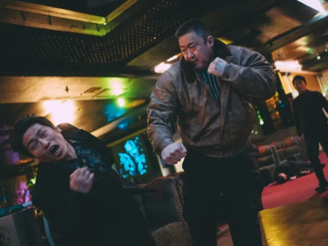 Ma Dong Seok reveals realistic action stills for "The Outlaws 4"