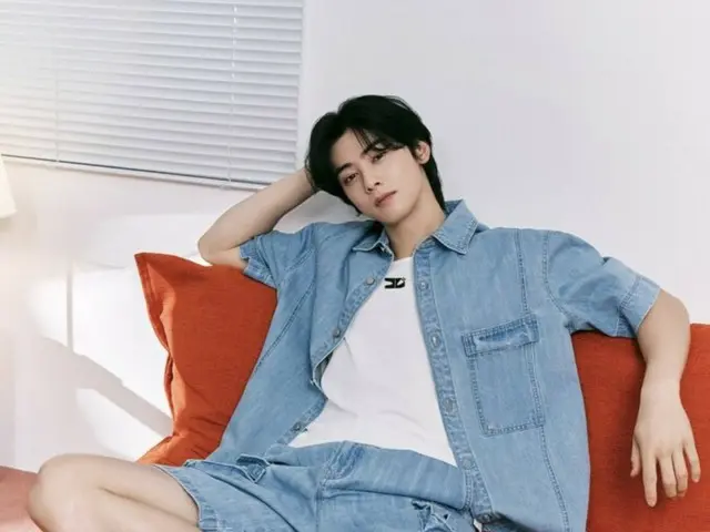 ASTRO's Cha EUN WOO, relaxed and free-spirited... refreshing yet sexy