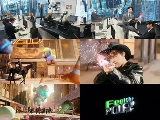 "ZERO BASE ONE" releases music video teaser for "Feel the POP"... Transforming from office to cowboy (video included)