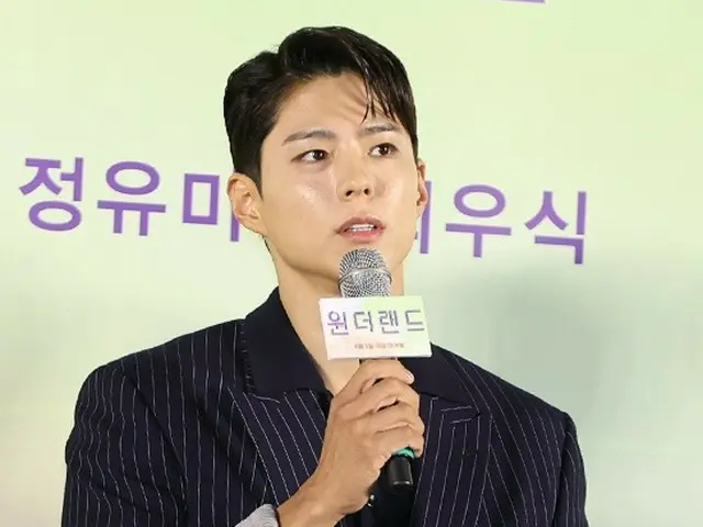 [Photo] Park BoGum, Suzy, Tang Wei, and Choi Woo-shik attend the production briefing for the movie "Wonderland"