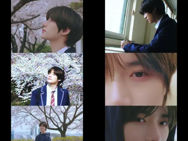 "TXT" Beomgyu releases cover video of Japanese singer-songwriter "Yuika"'s "Because I Like You"... "Romantic spring sensibility" in uniform (video included)