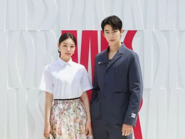 Cha EUN WOO (ASTRO) & Kim Yuna, elegant visuals... beautiful Dior ambassadors