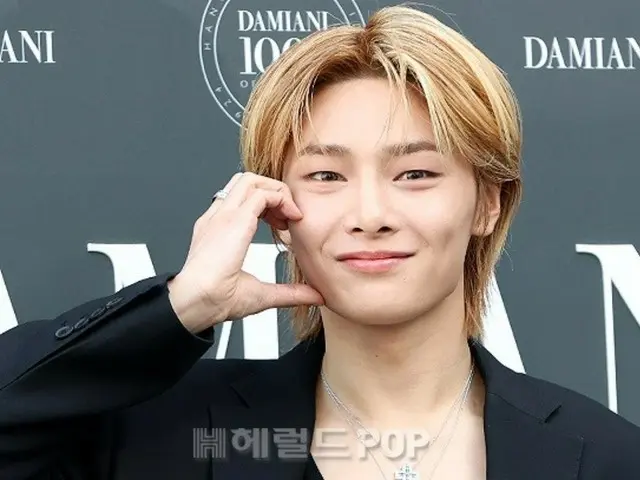 [Photo] "Stray Kids" IN participates in jewelry brand event...heart-melting cheek hearts