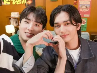"DAY6" YOUNG K x Yoo Seung Ho, the birth of the 93s... even posing cutely with a couple heart