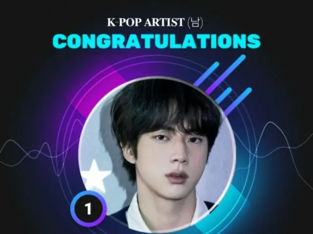 BTS' JIN tops UPICK's June Pick of the Month K-Pop Male Artist poll