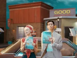 Actor Park Seo Jun appears in Somi's new song "Ice Cream" music video (video available)