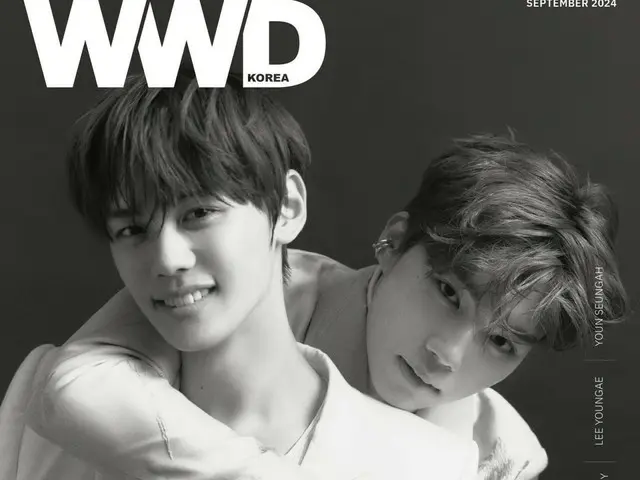 "ZERO BASE ONE" Kim Kyubin & Park Gun-wook release unit photoshoot & interview... Refreshing visual chemistry