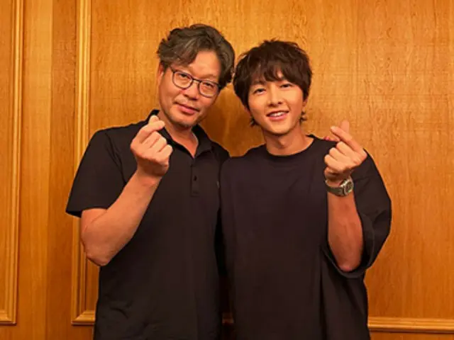 Actor Song Joong Ki joins the GV for "Happy Country" through "Vincenzo"... "Senior You Chae Myung's raw facial expression was scary"