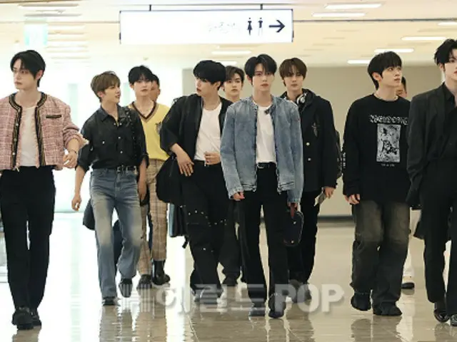 [Airport Photos] "ZERO BASE ONE" makes a cool appearance