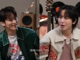 "NCT" MARK, "I watched Yong Hwa (CNBLUE)'s 'We Got Married' with great interest. It was the first time I spoke out loud." (Video included)