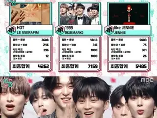 "NCT" MARK also ranked first on "Show! K-POP Center" on the 19th... "I didn't expect it, but I'm very grateful"