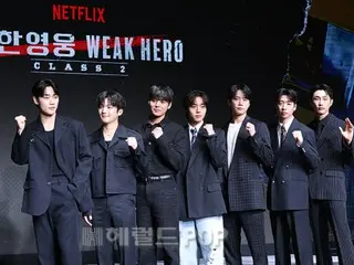 [Photo] Park Ji Hoon, Ryoun, Lee JunYoung, Yoo SOOBIN, Choi Minyoung, Bae Nara, and Lee Minjae attend the production presentation of "Weak Hero Class 2"