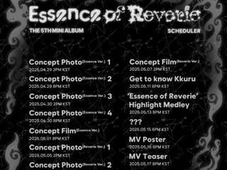 EXO's BAEKHYUN reveals teasing content scheduler... comeback countdown!