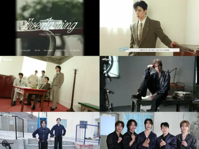 "Believe and Listen" "N.Flying" releases behind-the-scenes footage of the cover photo and music video for their second full-length album (video included)