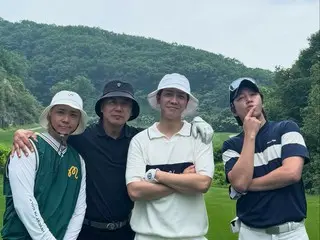 Song Ji-chan, Lee Seung Gi, Jang Keun Suk, and Lee HONG-KI appeared at a golf course...is this combination true?