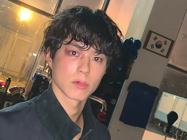Actor Park BoGum's face is covered in scars... He reveals behind-the-scenes footage from "Good Boy"