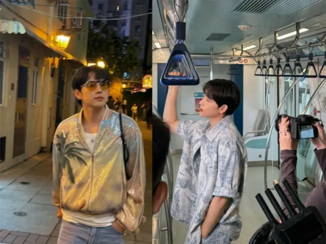 Yim Siwan shares moments from filming in Macau