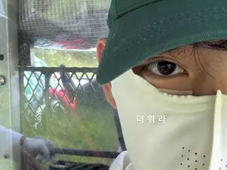 "BTS" V, what's the latest situation 8 days after discharge? ... "It's hot"