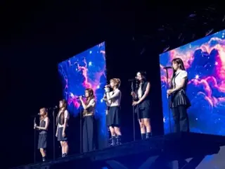 "NMIXX", the "hexagonal girl group" has a strong presence... Fan concert tour is a huge success