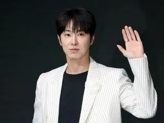 [Photo] TVXQ's Yunho (U-KNOW) attends the production presentation of the Disney+ original series "Pine Outlaws"