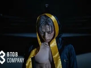 "BTOB" Minhyuk transforms into a boxer in the trailer video for his new album...clear abs & intense gaze (video included)