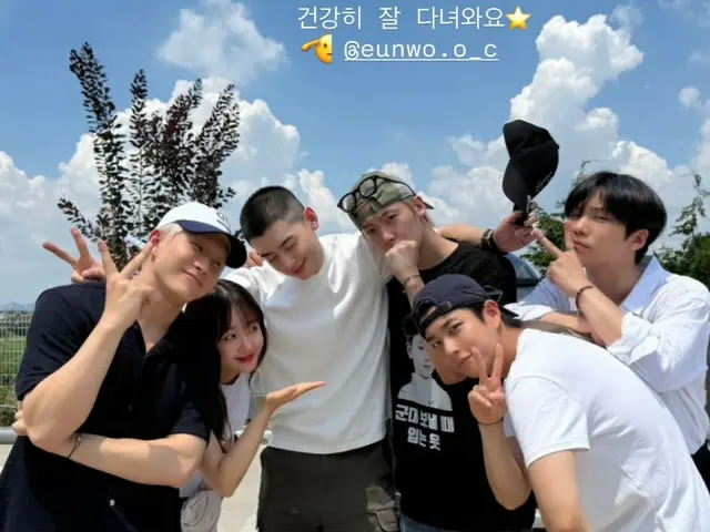 ASTRO's Cha EUN WOO enlists amid farewell from ASTRO members and Choi Yoo Jung