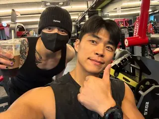 BTS' JUNG KOOK spotted at the gym... His shining visuals even when hidden