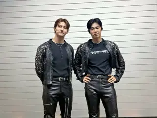 TVXQ exudes charisma in all-black outfits... First day of "SMTOWN LIVE 2025" ends