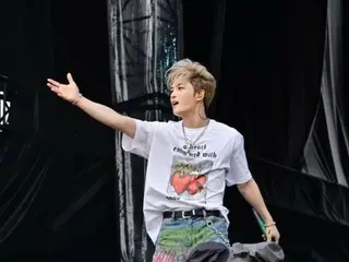 Jaejung becomes one with the audience... "A lucky festival that makes it rain only on me"