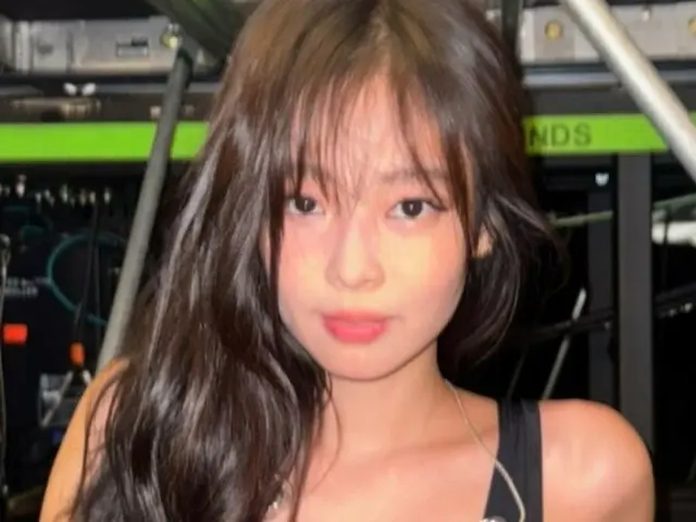BLACKPINK's JENNIE's visuals shine even more with bangs... Behind the scenes of her Milan concert