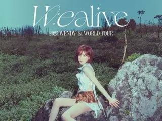 Red Velvet's Wendy releases schedule poster for her first solo world tour "W:ealive"