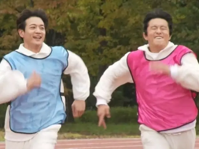 SHINee's Minho, "Sprinting with pride" in the rain... "Single Man's Happy Life" Autumn Sports Day