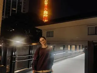 BoA's new post features a relaxed smile with Tokyo Tower in the background... 26 years after her debut, she remains the "Queen of K-Pop"