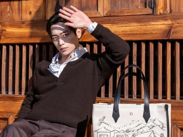 Actor Seo Kang-Joon shows off his dazzling "AI-level" visuals in natural light